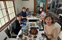 Korean BBQ with People in Busan