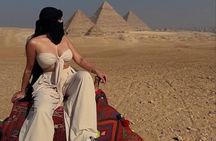 Giza pyramids,Sphinx with Lunch and Camel Ride 
