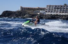 1 Person Turbo Jet Ski ride in Tenerife South with Pick Up