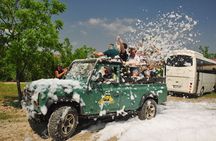 Side Jeep Safari with Green Lake Boat Cruise and Lunch
