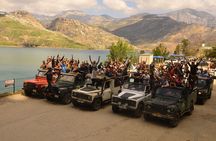 Side Jeep Safari with Green Lake Boat Cruise and Lunch