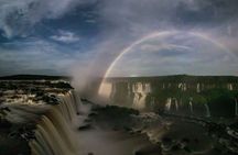 Iguazu Falls: Argentina and Brazil Sunset on the Same Day