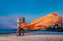 Photography with Flying Dresses in Punta Cana 