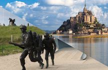Normandy D-Day Tour with Mont Saint-Michel Day Trip from Paris