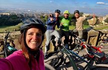 Rome: Frascati Vineyard Bike Tour with Train Tickets