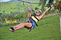 Punta Cana Zip Line, horse riding & Buggy