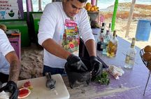 Buggy tour of the bars of Cozumel, Mexico