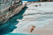 Sarande:Boat Trip to Hidden Bays and Kroreza with snorkelling 