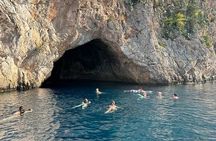 From Nice : Secret Riviera Boat Tour to Mala cave with Snorkeling