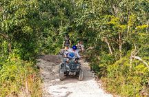 Best Cozumel ATV Jungle Tour + Jade Cavern + Beach + Locker