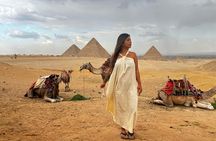 Private Half Day Tour to Pyramids with Lunch in a Panoramic View 