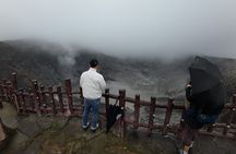 Bandung Volcano Sightseeing and Hot Spring Private Tour