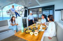 From Yonabaru MarinaCatamaran Yacht Day Cruise | Fully Chartered Boat Plan (3/6 hour course)