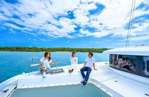 From Yonabaru MarinaCatamaran Yacht Day Cruise | Fully Chartered Boat Plan (3/6 hour course)