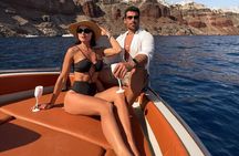 Santorini License Free Luxury Boat Rental