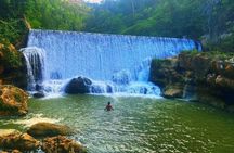 Hidden Waterfalls, Cliff jump, Adult Drinks included & Transport