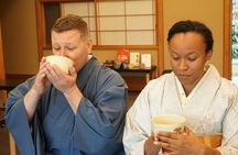 Kimono Dressing & Tea Ceremony Experience at a Beautiful Garden