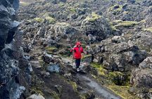 Landmannalaugar Hiking Haifoss Waterfall and Nature Bath