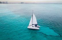  Isla Mujeres VIP Premium Catamaran Transport & Dock fee Included