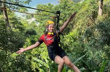 Phuket Hilltop Sea and Jungle Views Zipline Adventure