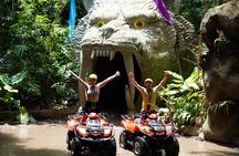 ATV Quad Bike Through Waterfall and Tunnel in Bali