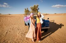 Premium Desert Safari Dubai Camel Riding with BBQ Buffet Dinner