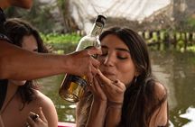 Xochimilco Fiesta with drinks and tacos without traps for tourists
