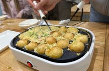 Takoyaki Making Experience in a Cozy Izakaya Tokyo
