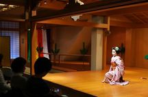 Maiko Dance and Tea Ceremony on a Noh Stage in Kyoto