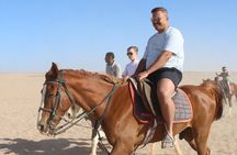 Horse Riding Adventure on the Sea and Desert in Hurghada