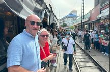 Floating Market and Railway Market Private Tour VIP Transport