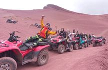 From Cusco Rainbow Mountain and Red Valley in ATVs and Food