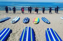 Private Surfing Lesson Ensenada w Port Pick Up Kids+Beginners 