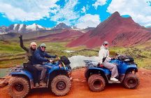 From Cusco Rainbow Mountain and Red Valley in ATVs and Food