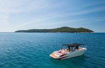 Cavtat to Lokrum Island City Walls Panorama Betina Cave and Beach