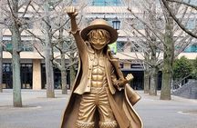 Deluxe Private Tour: Mt. Aso, One Piece Statues and Shrine Visit