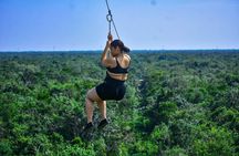 Riviera Maya Half Day Casa Jaguar Cenote, Zipline and ATV