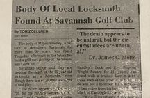 True Crime of Savannah Tour