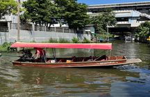 3 Hours Private Bangkok Canal Boat Tour by Traditional Flat Boat