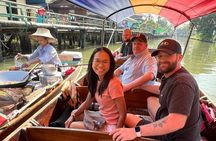 3 Hours Private Bangkok Canal Boat Tour by Traditional Flat Boat