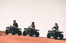 Dubai Desert Discovery:Red Dunes Safari, Sandboard and Camel Ride