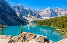 Moraine Lake and Lake Louise day Tour from Canmore and Banff