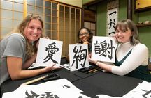 Japanese Calligraphy Workshop | Create Art & Enjoy Matcha