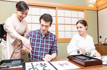 Japanese Calligraphy Workshop | Create Art & Enjoy Matcha