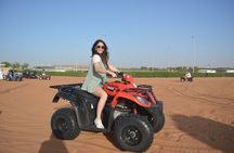 4 Hours Desert Tour with Quad Bike Camel Ride & Sandboard