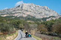 From Aix-en-Provence: 1-Hour Scenic Sidecar Tour on Cézanne Road