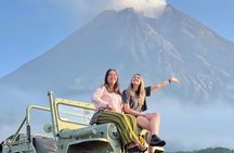 Yogyakarta Mount Merapi by Jeep 4X4 and Hidden Gem Waterfall