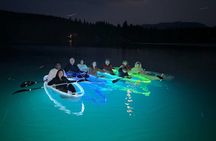 LED Illuminated Sunset Clear Kayak Tour //Kalispell, MT//