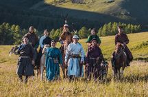 Authentic Mongolian Horse Archery with Real Mongol Warriors
