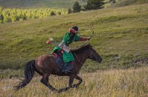 Authentic Mongolian Horse Archery with Real Mongol Warriors